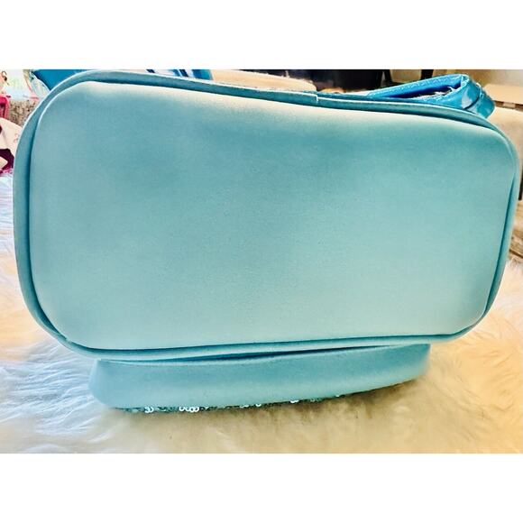 *NEW LE 324* Loungefly King Triton Sequin Mini Backpack - Picture 6 of 6